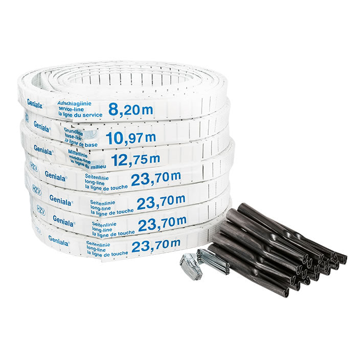 Tennislinie Geniala Averbeck GmbH inkl. Verpackung und Versand.