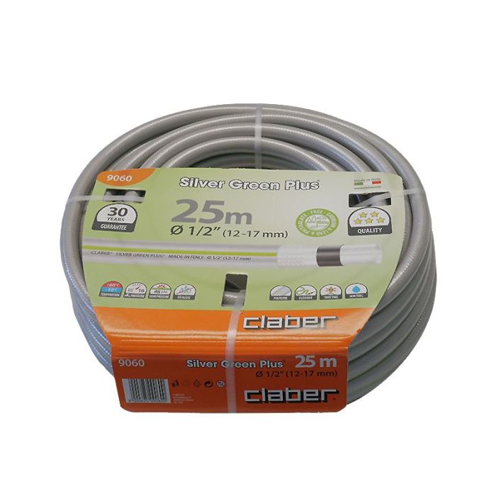 Claber Schlauch "Silver Green Plus", Länge: 25 m