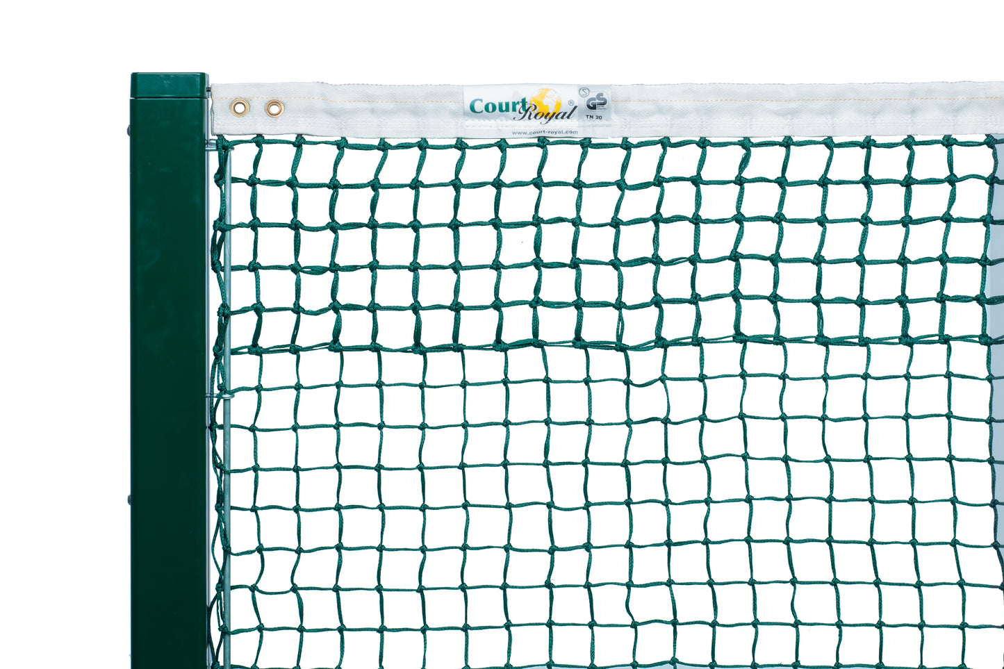 Tennisnetz Court Royal TN 20 schwarz und grün